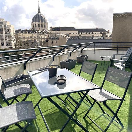 Grand Studio, Belle Terrasse Avec Vue Nantes Dış mekan fotoğraf