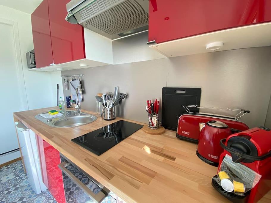 Grand Studio, Belle Terrasse Avec Vue Nantes Dış mekan fotoğraf