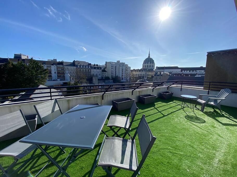 Grand Studio, Belle Terrasse Avec Vue Nantes Dış mekan fotoğraf