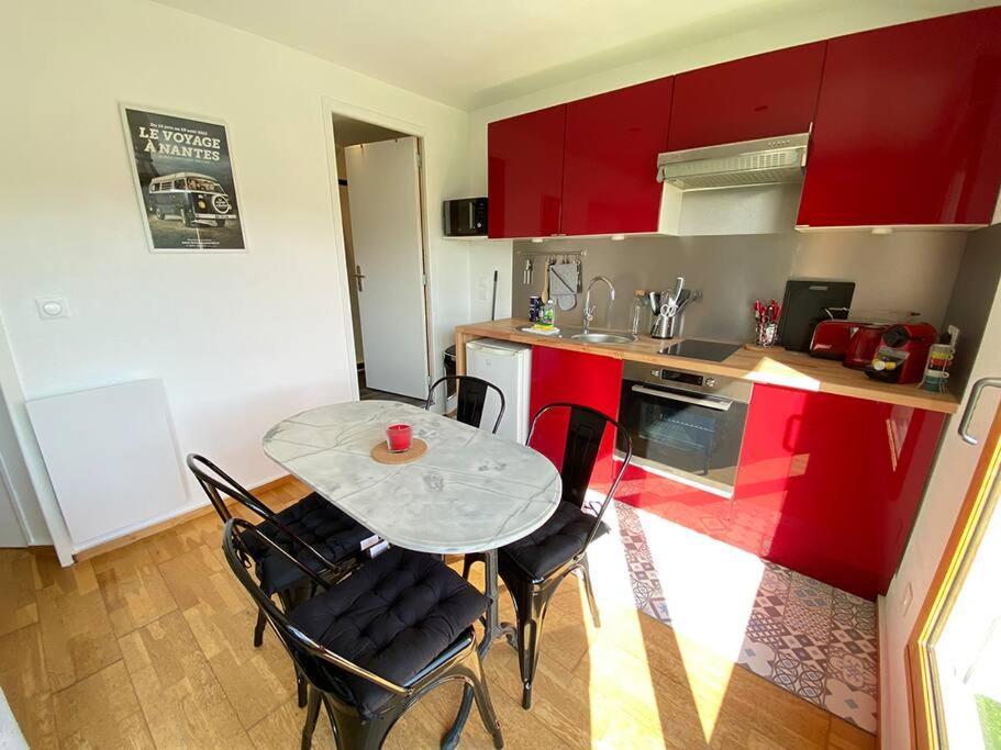 Grand Studio, Belle Terrasse Avec Vue Nantes Dış mekan fotoğraf